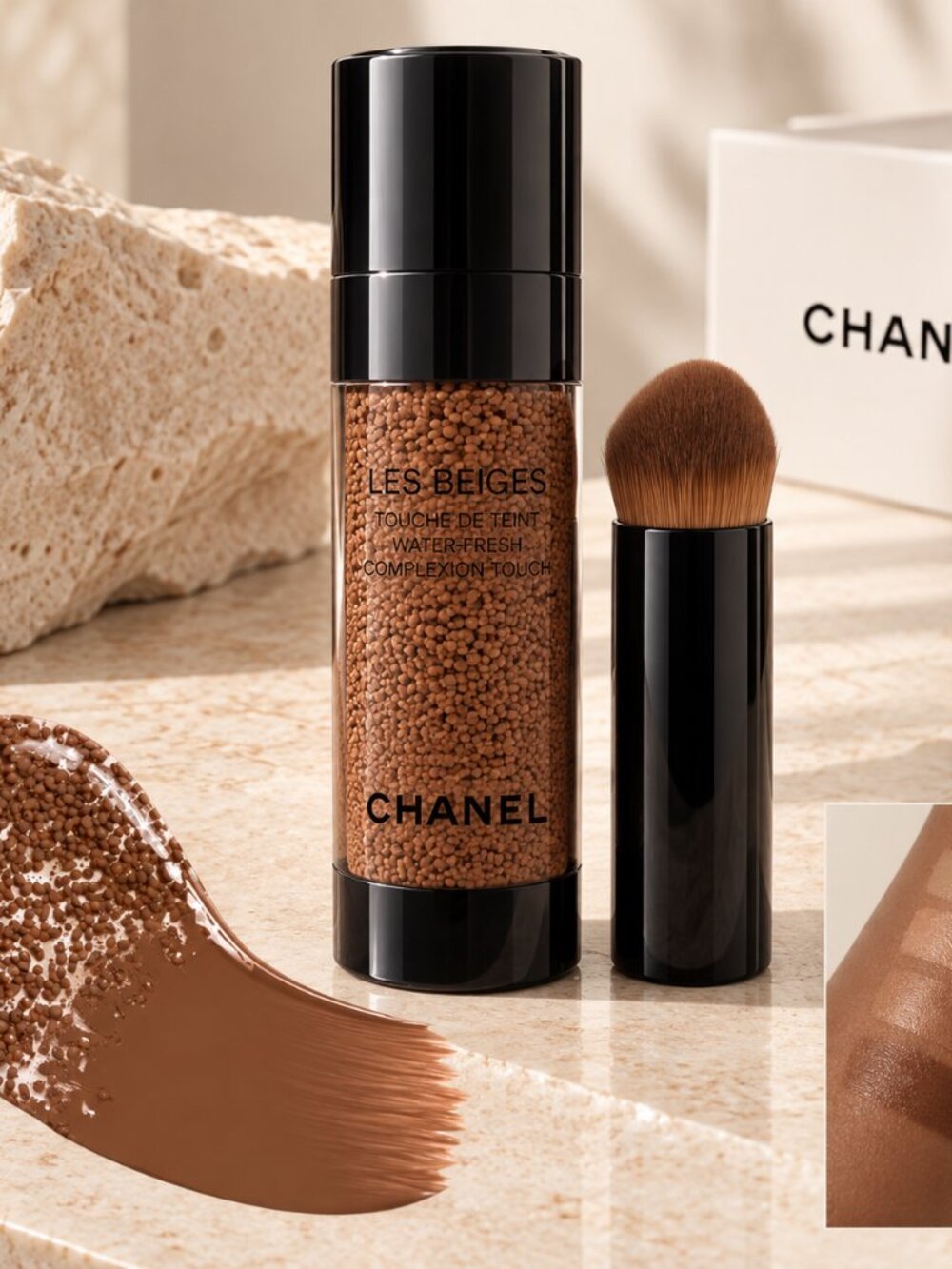 CHANEL Les Beiges Water-Fresh Complexion Touch Foundation B110 NIB 20ml